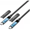 Cabo USB-C MicroConnect MC-USB3.2CC10-8K-OP 10 m, suporta até 8K