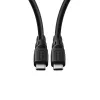 Cabo USB-C MicroConnect ColorFlex 100W USB3.2CC02 – USB-C para USB-C, 100 W Power Delivery, compatível com USB 3.2