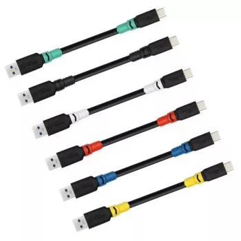 Cabo adaptador USB-C para USB-A MicroConnect USB3.2AC1-LSZH, 1 m, USB 3.2