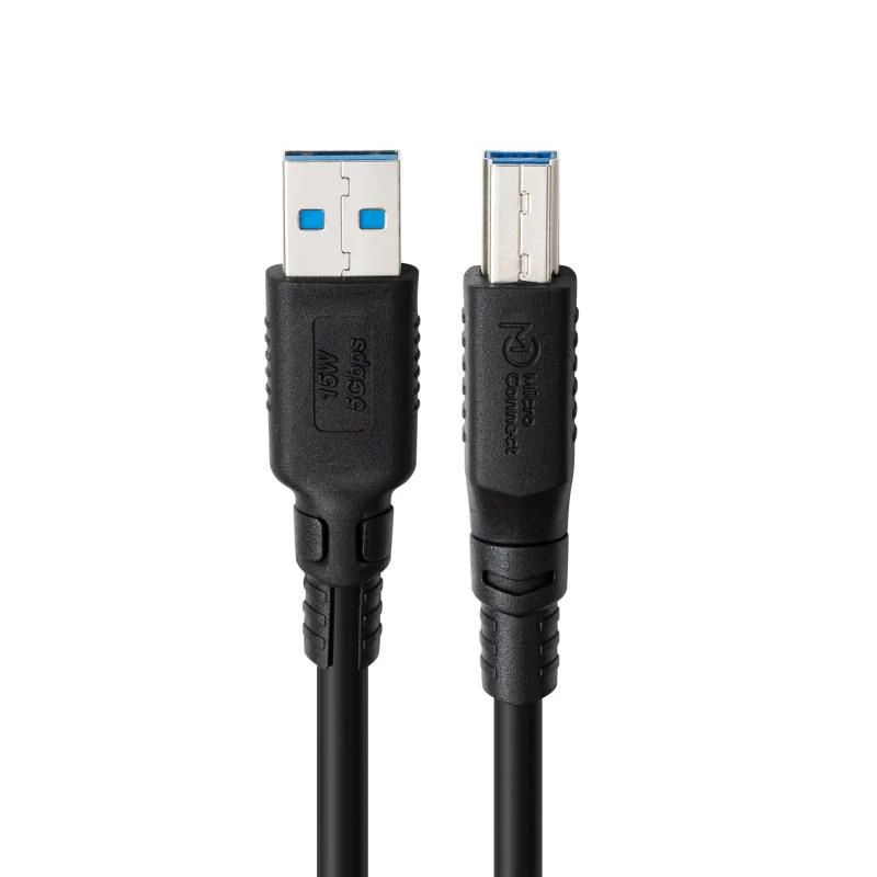 Cabo USB-A para B MicroConnect ColorFlex USB 3.2 Gen 1 (USB 3.0) 1 m, LSZH