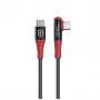MicroConnect MC-ANGCUSBC-SC-240W Safe Charge cabo bloqueador de dados USB-C para USB-C angular, 240 W