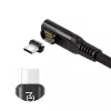 Cabo USB Microconnect MC-LS-USB4CC0.5-A 0,5 m USB-C preto