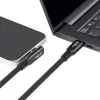 Cabo USB Microconnect MC-LS-USB4CC2.0-A 2 m USB-C preto