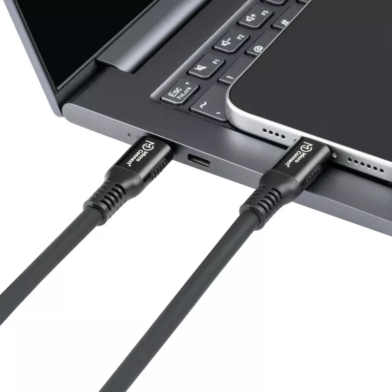 Cabo USB Microconnect MC-LS-USB4CC0.5 0,5 m USB C preto