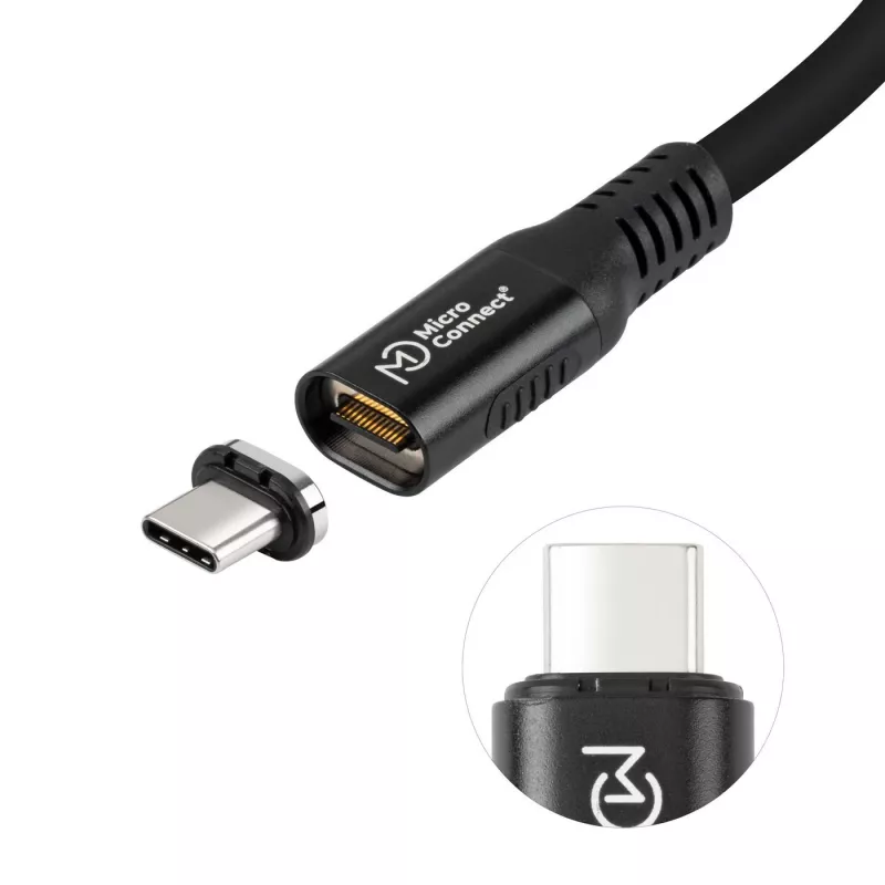 Cabo USB Microconnect MC-LS-USB4CC1.0 1 m USB C preto