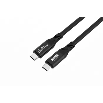 Cabo USB Microconnect USB4CC05-240W-80GBPS USB4 Gen 3x2 0,5 m USB C preto