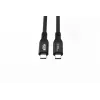 MicroConnect USB4CC05-240W-80GBPS Premium cabo USB4 Gen 4 USB-C, 0,5 m, 80 Gbps, 240 W
