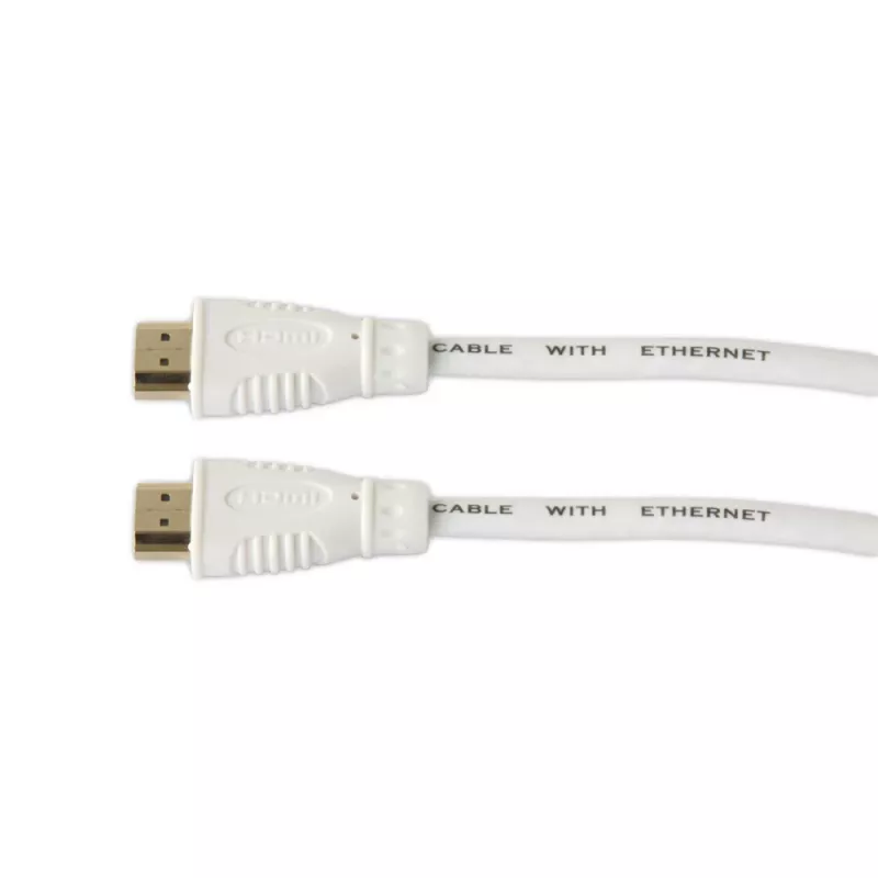 Cabo HDMI Techly ICOC HDMI-4-005NWT 0,5 m HDMI Type-A (Standard) branco