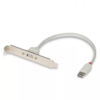 Painel traseiro USB 2.0 para PC Lindy 33123