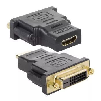 Adaptador Techly HDMI (F) para DVI-D (F) IADAP HDMI-644