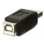 Adaptador USB Lindy USB A macho para B fêmea 71231