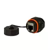 Adaptador de cabo LOGON NETWORKING TWPGLAND83 RJ-45 preto