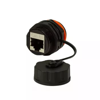 Adaptador de cabo LOGON NETWORKING TWPGLAND83 RJ-45 preto