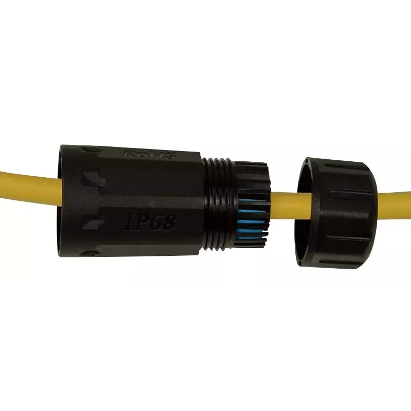 Adaptador de cabo LOGON NETWORKING TWPGLAND84 RJ-45 preto