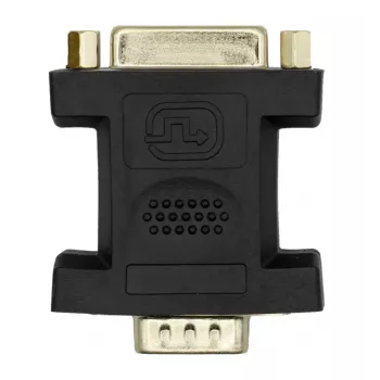 Adaptador DVI-I 24+5 para VGA ProXtend DVII245F-VGA preto
