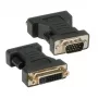Adaptador Techly DVI para VGA analógico F/M IADAP DVI-9100, VGA, DVI-I, preto