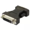 Adaptador Techly DVI para VGA analógico F/M IADAP DVI-9100, VGA, DVI-I, preto