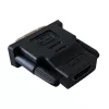 Adaptador de cabo DVI-D preto Techly IADAP-DVI-HDMI-F