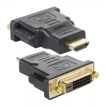 Adaptador Techly HDMI macho para DVI fêmea IADAP HDMI-606