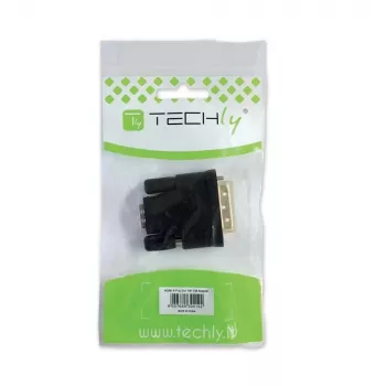 Adaptador Techly HDMI macho para DVI fêmea IADAP HDMI-606