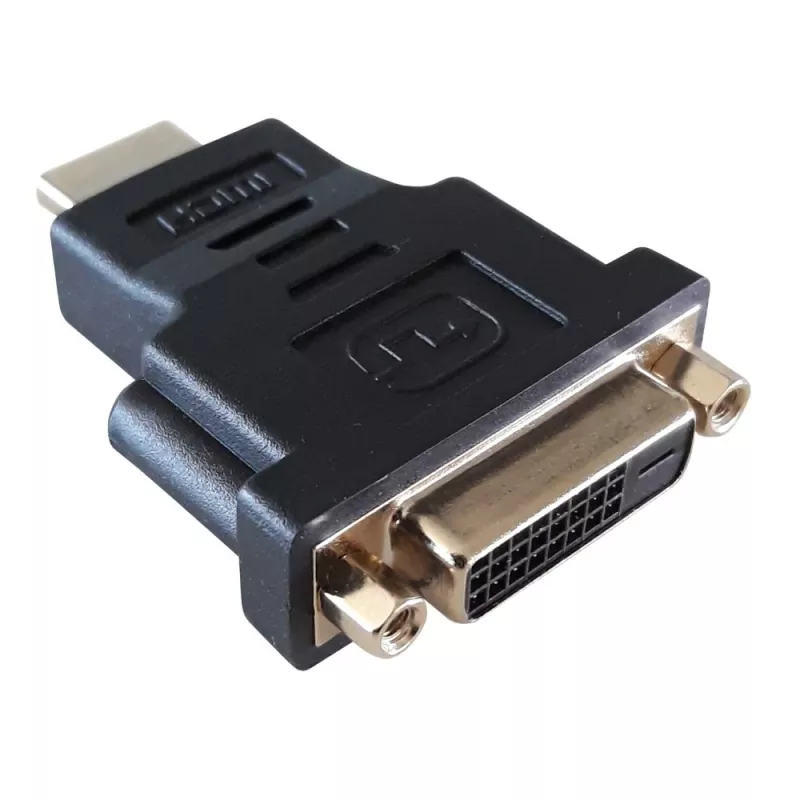 Adaptador Techly HDMI macho para DVI fêmea IADAP HDMI-606