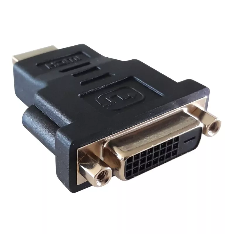 Adaptador Techly HDMI macho para DVI fêmea IADAP HDMI-606