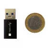 Adaptador USB Techly IADAP USB3-AFT USB A para USB C preto