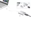 Adaptador de ecrã j5create JUA354 USB 3.0 para 4K HDMI prateado