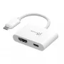 Adaptador j5create JCA152 USB-C® para HDMI™ 4K com Power Delivery, preto