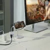 Adaptador j5create JCA152 USB-C® para HDMI™ 4K com Power Delivery, preto
