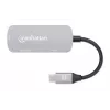 Dock/Hub Manhattan USB-C HDMI USB-A USB-C 100W Power Delivery 4K 60Hz