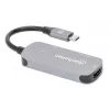 Dock/Hub Manhattan USB-C HDMI USB-A USB-C 100W Power Delivery 4K 60Hz