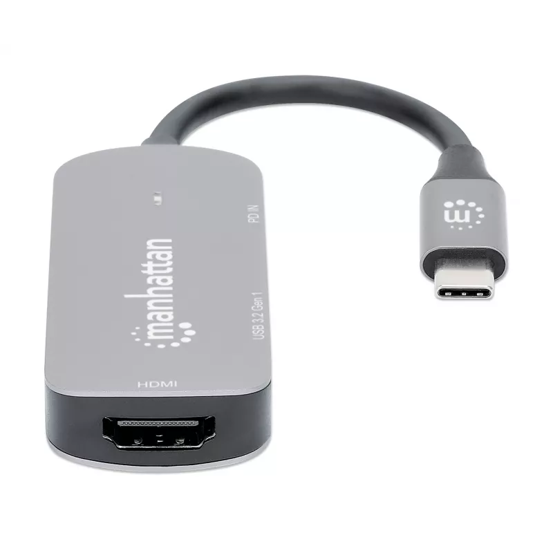 Dock/Hub Manhattan USB-C HDMI USB-A USB-C 100W Power Delivery 4K 60Hz