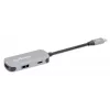 Dock/Hub Manhattan USB-C HDMI USB-A USB-C 100W Power Delivery 4K 60Hz
