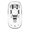 Rato sem fios recarregável USB Manhattan Transparente