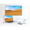 Manhattan 153973 adaptador de USB-C para HDMI, 4K 60 Hz, alumínio, Space Grey