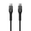 Cabo de alimentação USB-C para USB-C EATON Urban Armor Gear Kevlar Core 1,5 m, USB 2.0, preto/cinzento