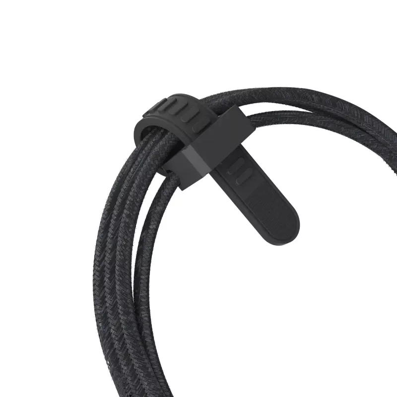 Cabo de carregamento USB-C para USB-C Eaton 1,5 m – núcleo Kevlar, USB 2.0, preto/laranja