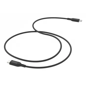 mophie essentials USB-C para USB-C | cabo de carregamento 2 m, preto, 2 m, USB C, USB C, preto