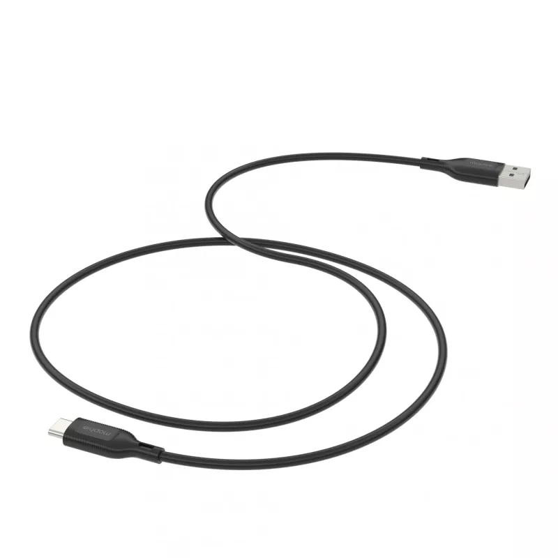 Cabo de carregamento Mophie Essentials | cabo USB 1 m USB 2.0 USB A para USB C preto