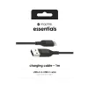 Cabo de carregamento Mophie Essentials | cabo USB 1 m USB 2.0 USB A para USB C preto
