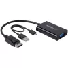 StarTech.com DP2VGAA adaptador de DisplayPort para VGA com áudio, ativo, 1920x1200 (WUXGA), DisplayPort 1.2, preto