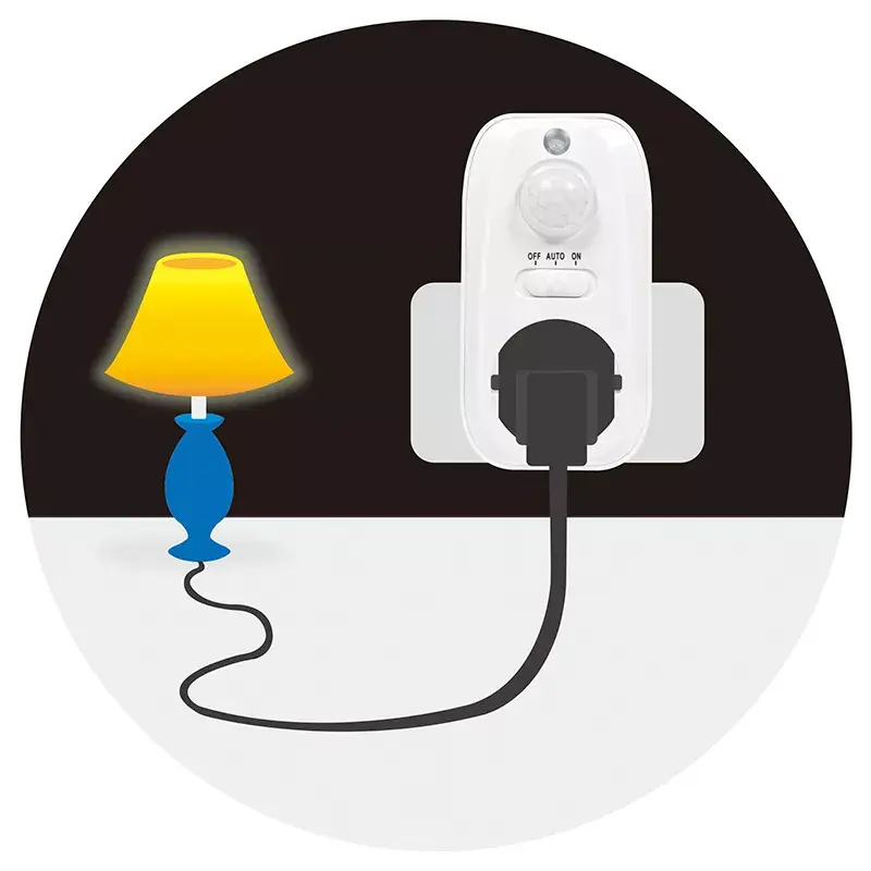 Adaptador de ficha de alimentação LogiLink PA0248 branco