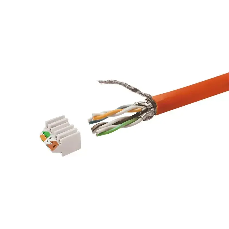 Conector de fios LogiLink MP0057 Cat.6A Cat.7 Cat.7A metálico
