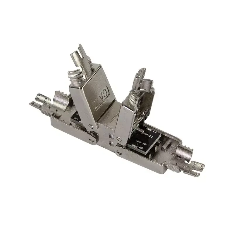 Conector de fios LogiLink MP0057 Cat.6A Cat.7 Cat.7A metálico
