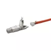 Conector de fios LogiLink MP0057 Cat.6A Cat.7 Cat.7A metálico