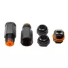 Conector de cabo LogiLink NP0081 2x RJ45 preto