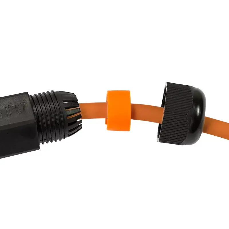 Conector de cabo LogiLink NP0081 2x RJ45 preto