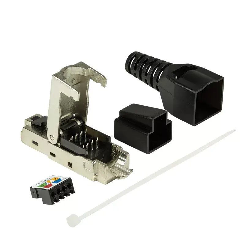 LogiLink MP0044 EconLine conector RJ45 de montagem em campo, Cat6A