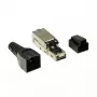LogiLink MP0044 EconLine conector RJ45 de montagem em campo, Cat6A